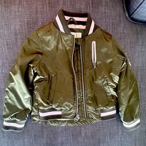 Michael Kors Girls Bomber Jacket. Size 4T